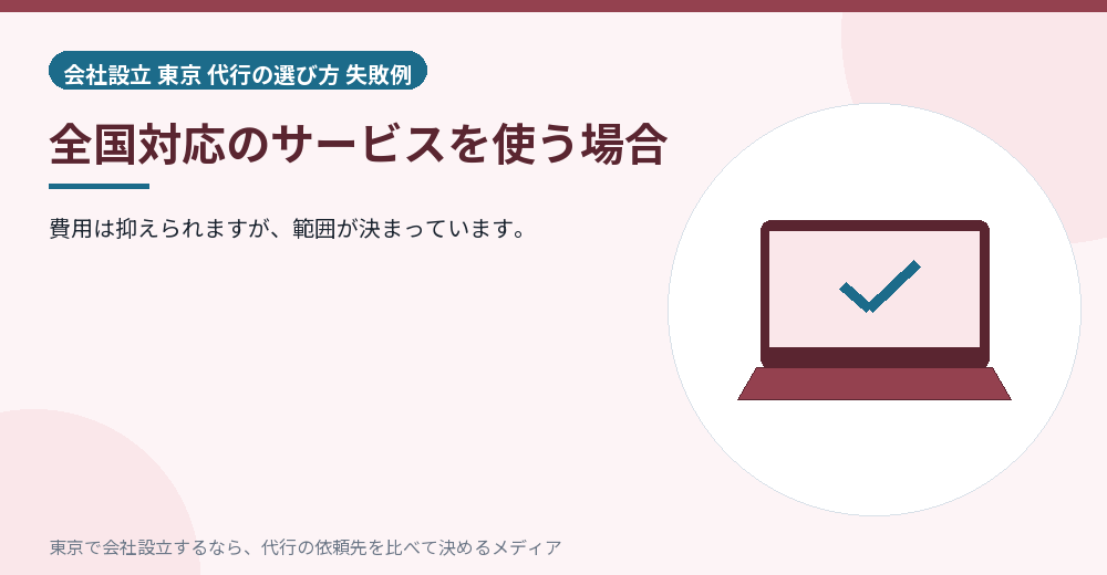 全国対応のサービスを示すイラスト