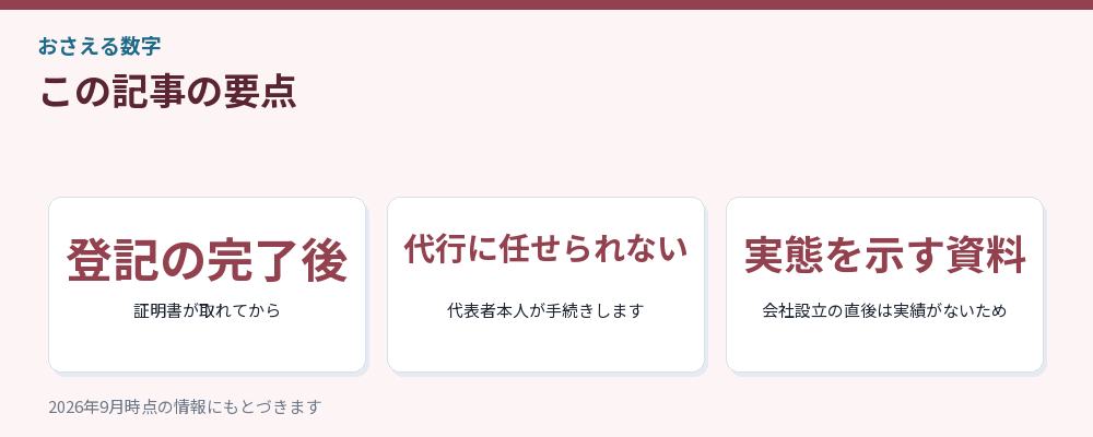 記事の要点を3つにまとめた図解