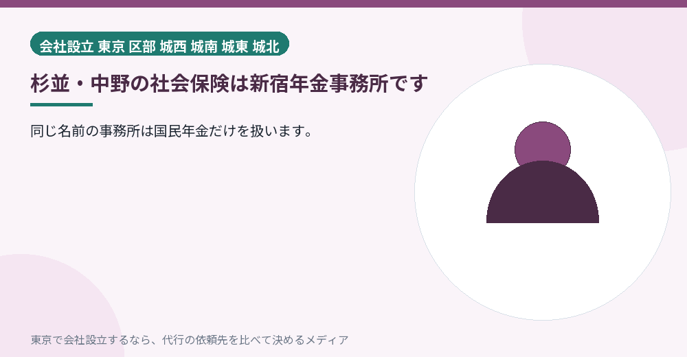 年金事務所の注意点を示すイラスト