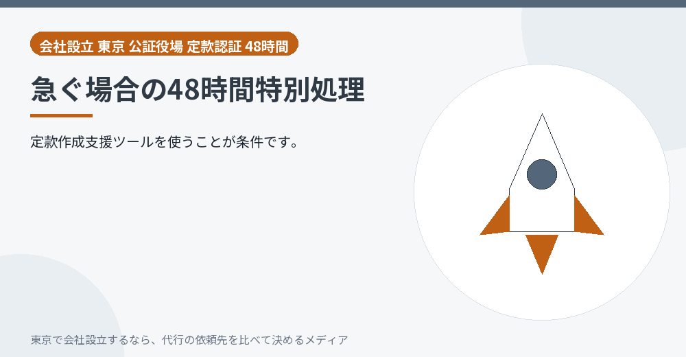 48時間特別処理を示すイラスト