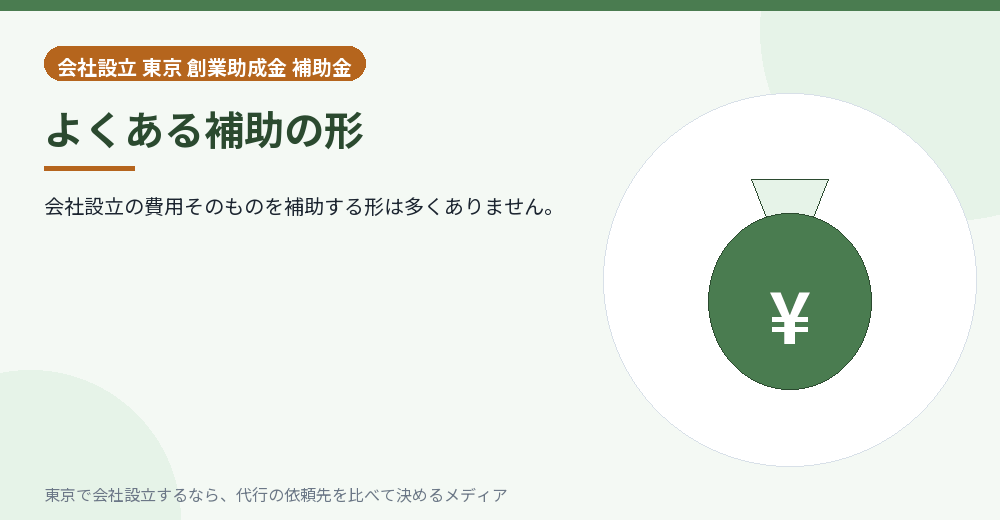 補助の形を示すイラスト