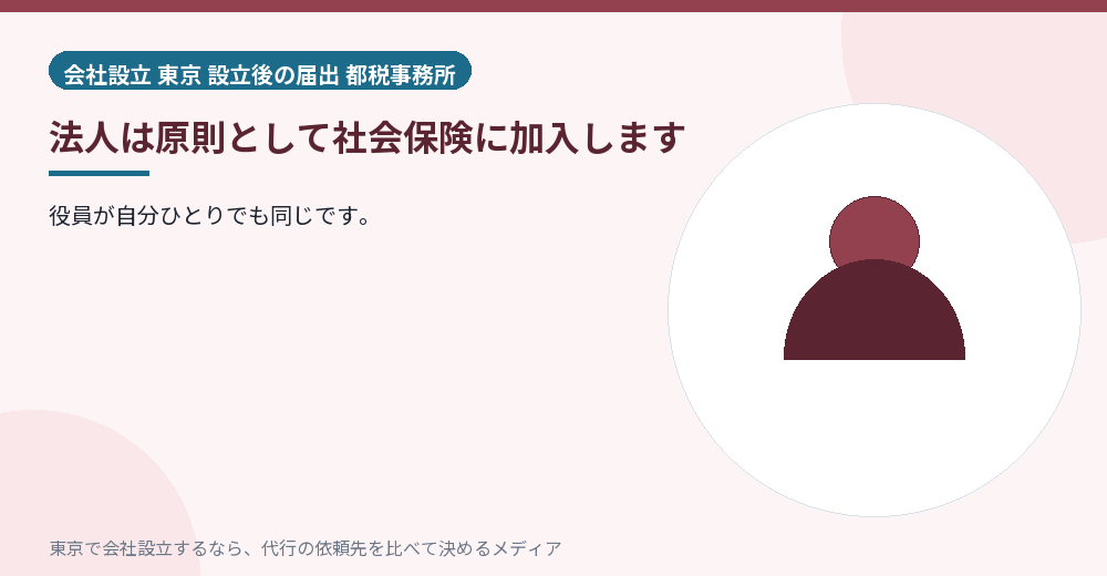 社会保険への加入を示すイラスト