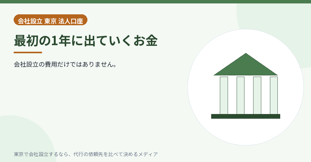 1年目の費用を示すイラスト