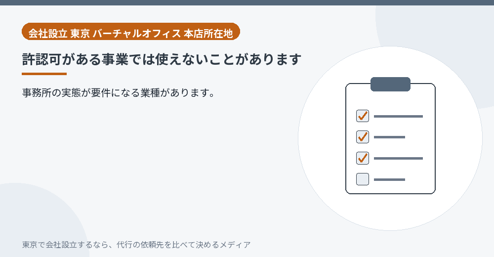 許認可の要件を示すイラスト