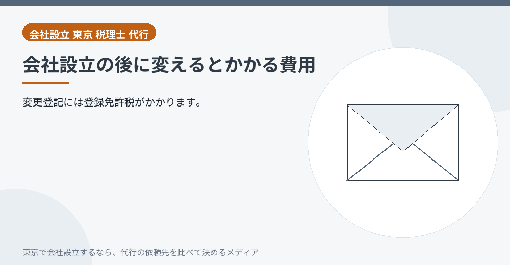 後から変更すると費用がかかることを示すイラスト
